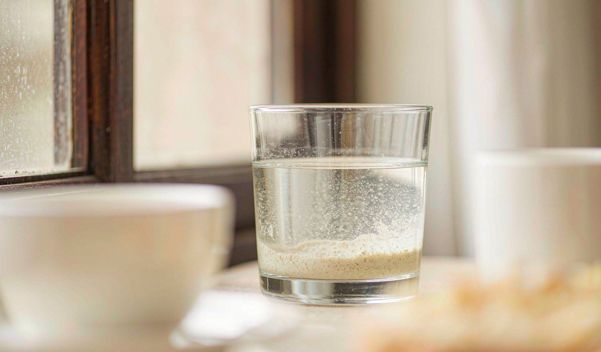 Zinc citrate with food or on an empty stomach