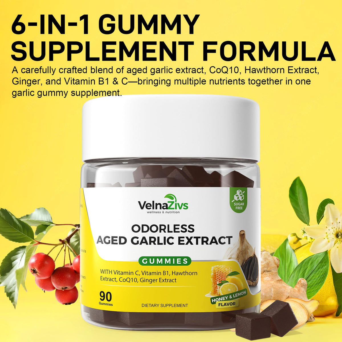 Aged Garlic Extract with CoQ10 60mg - additional product image 4