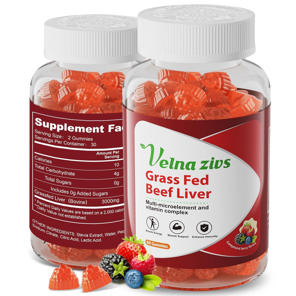 Beef Liver Gummies: Vitamin A, B12 and Iron - additional product image 4