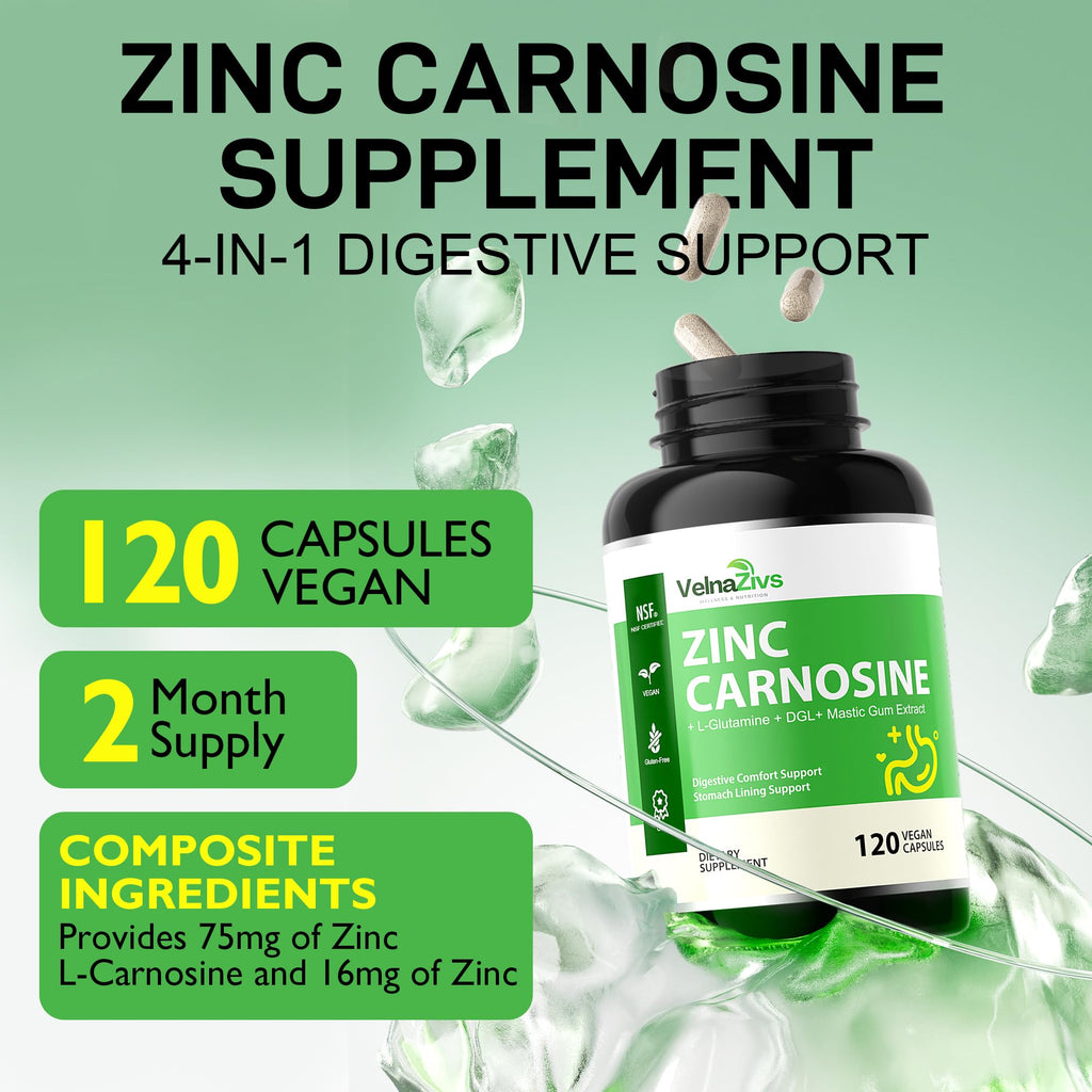 Zinc L-Carnosine Complex with Mastic Gum - additional product image 7