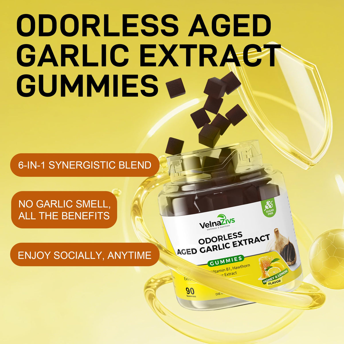 Aged Garlic Extract with CoQ10 60mg - additional product image 6